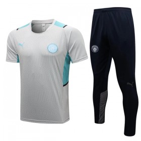 Manchester City Trænings trøjedragter 2022-23 Lysegrå